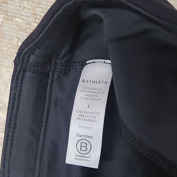 ATHLETA ALTITUTE TIGHT - WOMENS LEGGINGS SIZE LARGE POLY NYLON AND SPANDEX - Picture 7 of 11